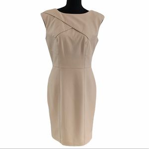 Calvin Klein Women’s Beige Cream Dress Size 8